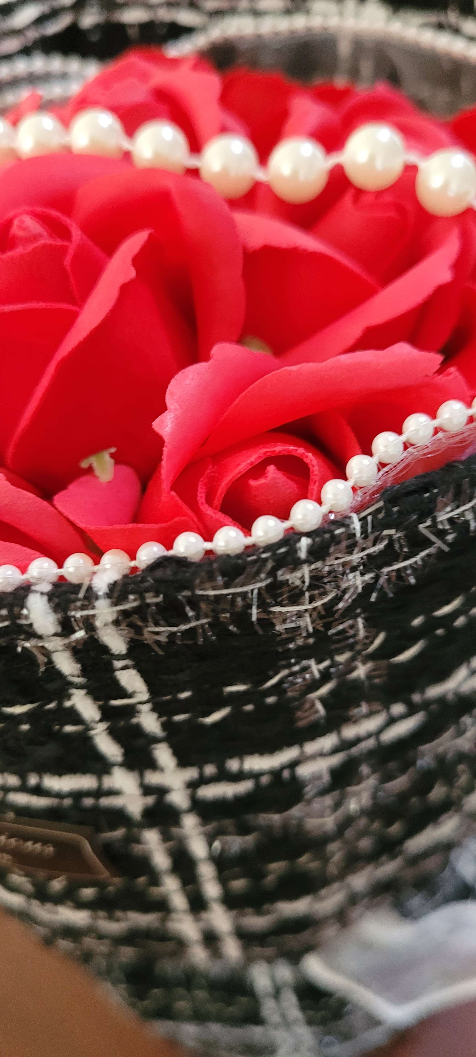 Bouquet Rosa Jabón Ramo Regalo Rojo